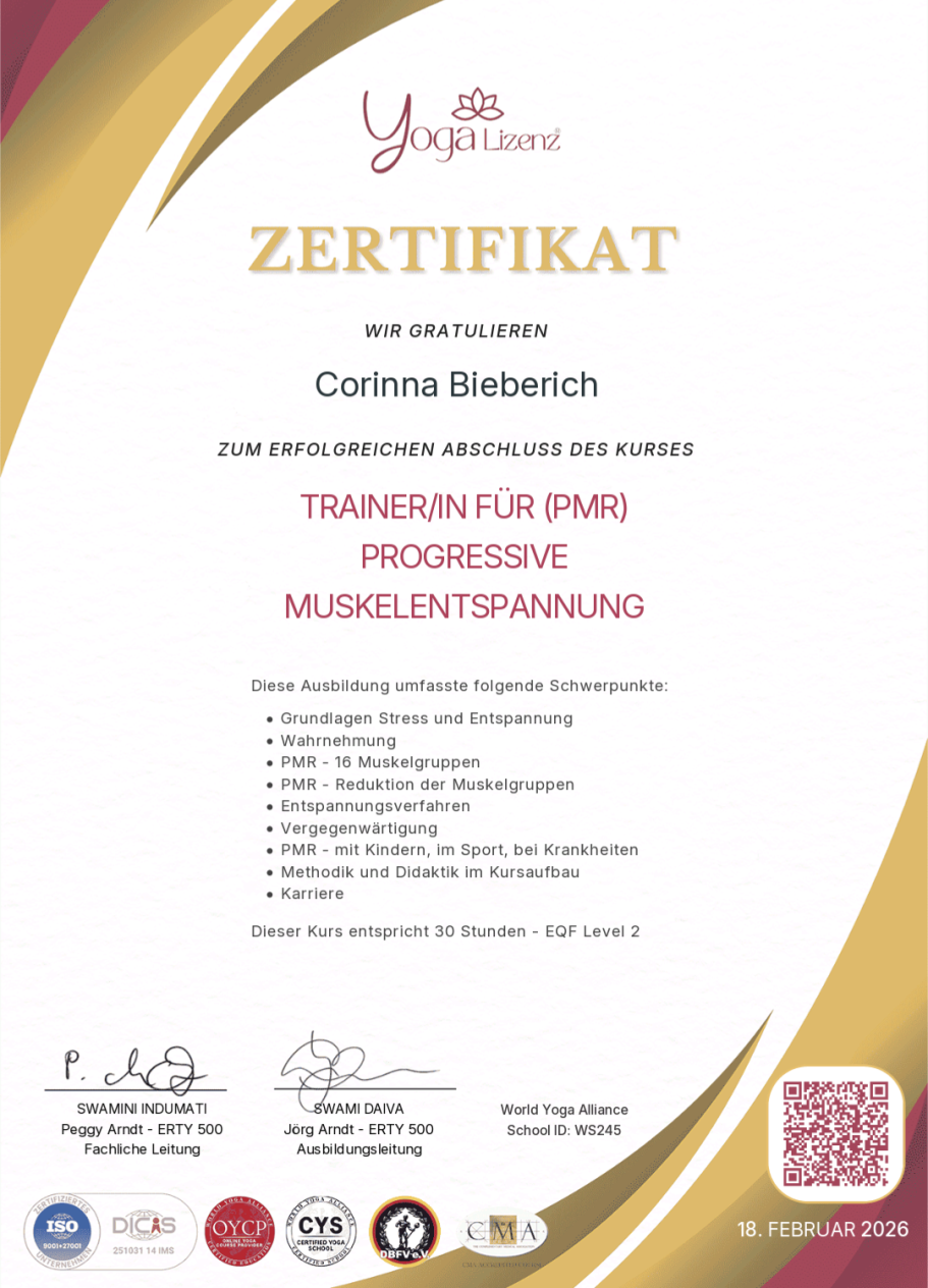 Progressive Muskelentspannung