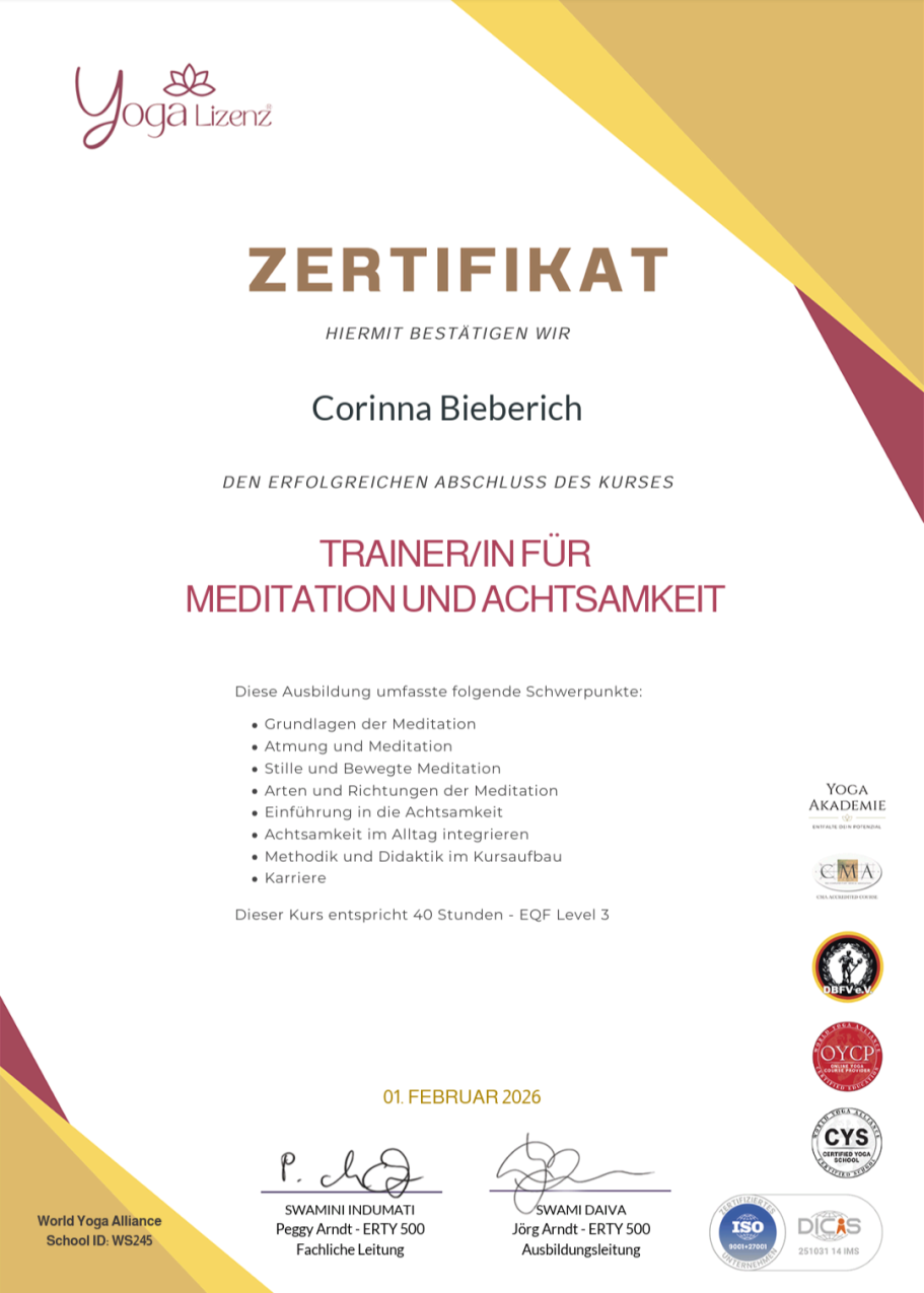 Meditation und Achtsamkeit